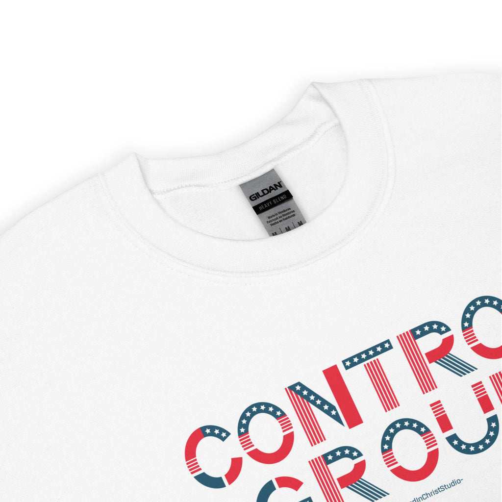 Control Group Crewneck Sweatshirt, Conservative Protest Shirt, Medical Freedom Crewneck