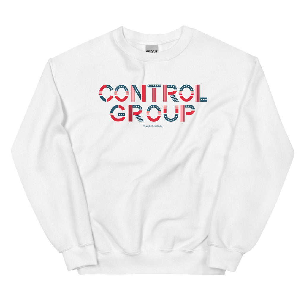 Control Group Crewneck Sweatshirt, Conservative Protest Shirt, Medical Freedom Crewneck