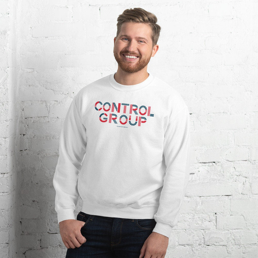 Control Group Crewneck Sweatshirt, Conservative Protest Shirt, Medical Freedom Crewneck