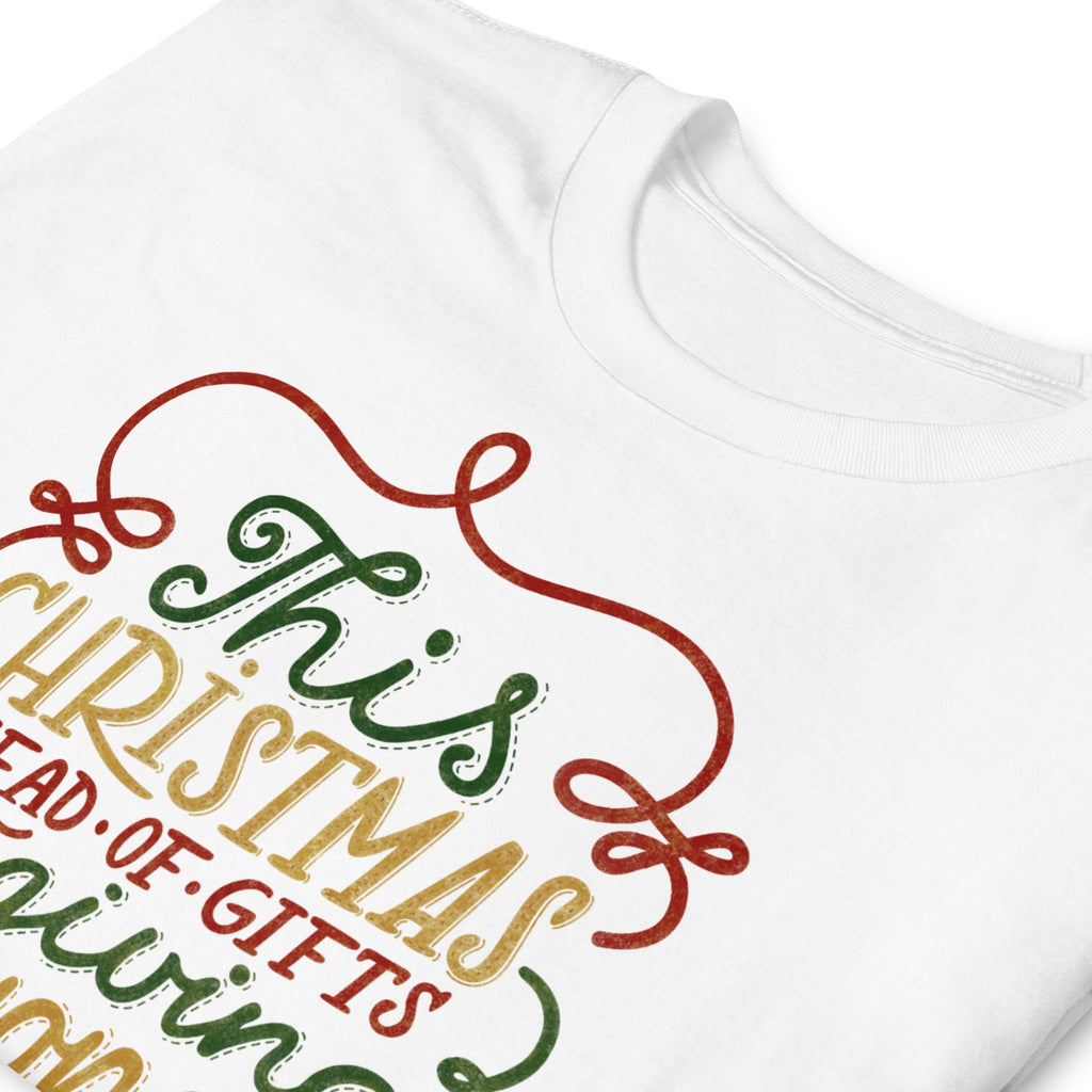 This Christmas Instead Of Gifts I’m Giving Everyone My Opinions Shirt, Funny Christmas Crewneck Tee, Humorous Christmas Shirts