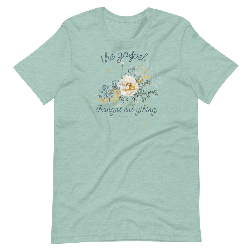 The Gospel Changes Everything Shirt, Christian Shirts for Women, Christian Gifts for Her