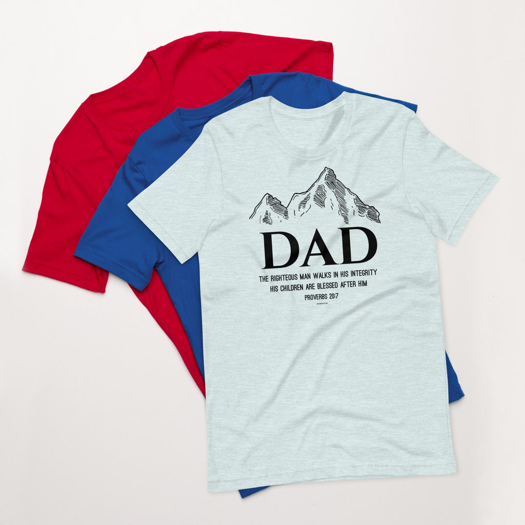 Christian Dad Shirt, Christian Father’s Day Gift, Proverbs Shirt for Dad, Birthday Gift for Dad, Christmas Gift for Dad