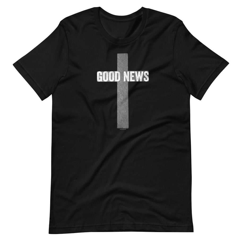 Good News Cross Shirt, Christian Shirts for Men, Christian Father’s Day Gift, Christian Shirts for Dad, Christian Shirts for Teens