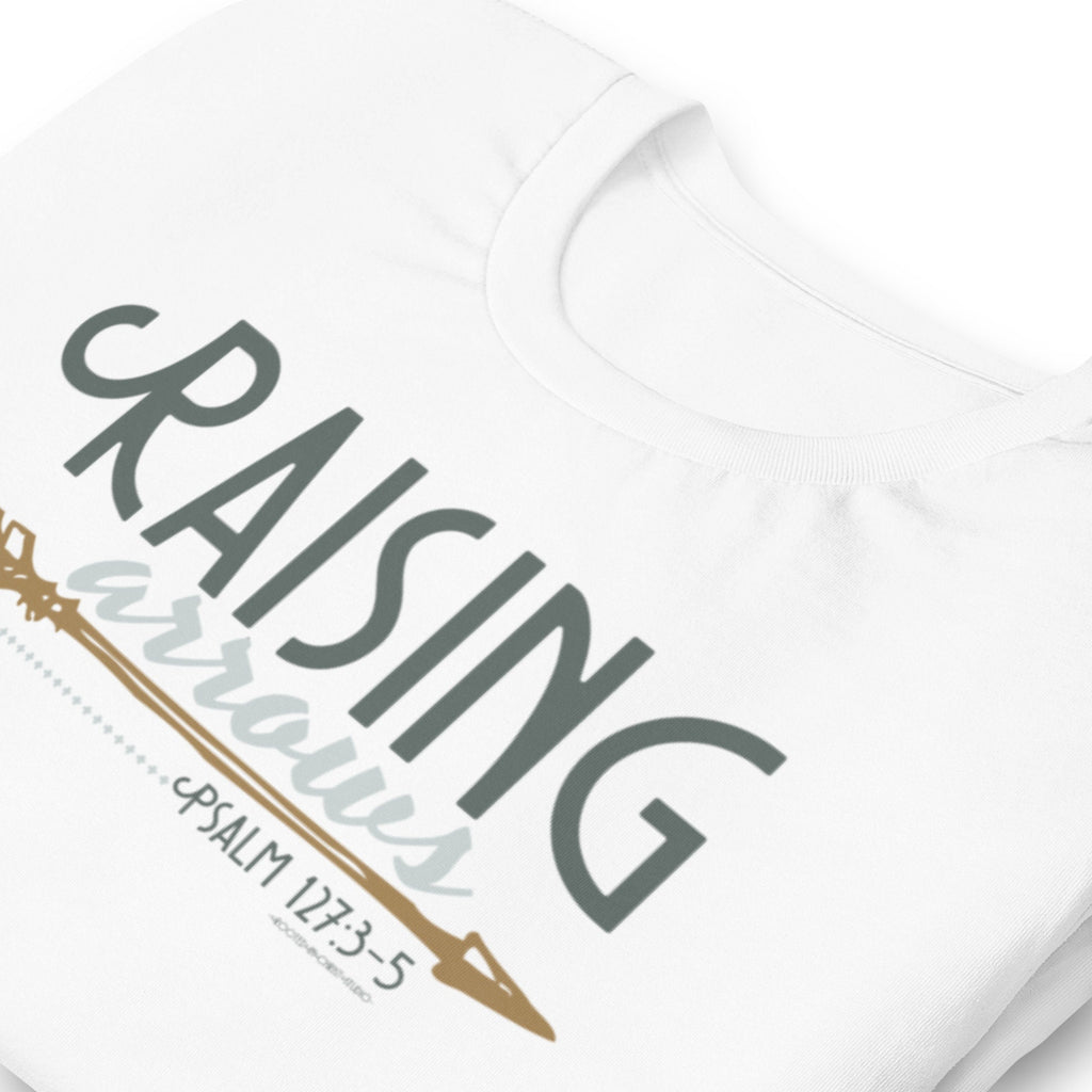 Raising Arrows Psalm 127:3-5 Shirt, Christian Mother’s Day Gift, Christian Mom T Shirt, Homeschool Mom Shirt,