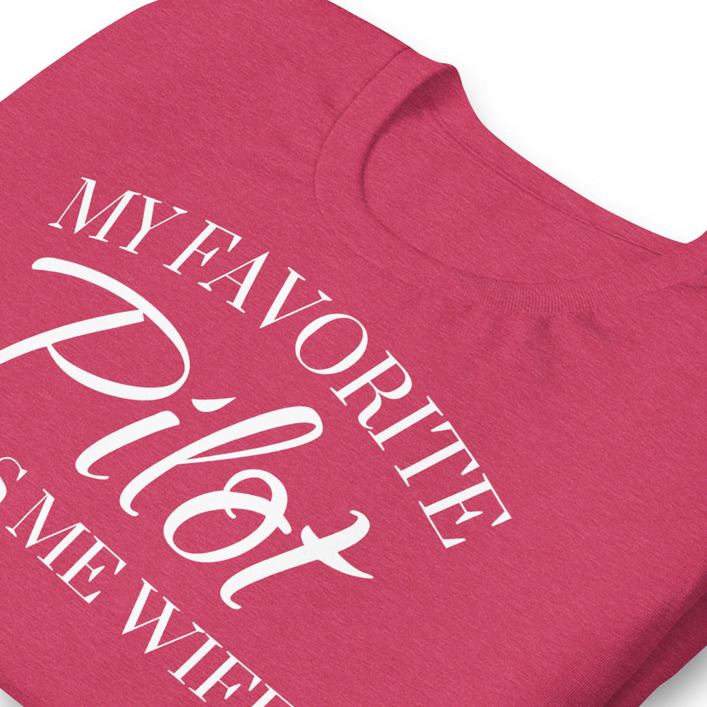 My Favorite Pilot Calls Me Wife Shirt, Pilot Wife Shirt, Aviation Shirt