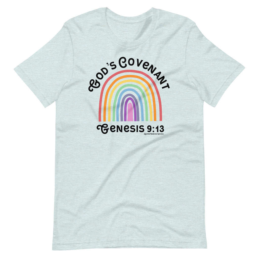 God’s Covenant Genesis 9:13 Shirt, Christian Rainbow Shirt, Bible Verse Shirts, Faith Shirt, Hope Shirt, Christian Shirts for Women