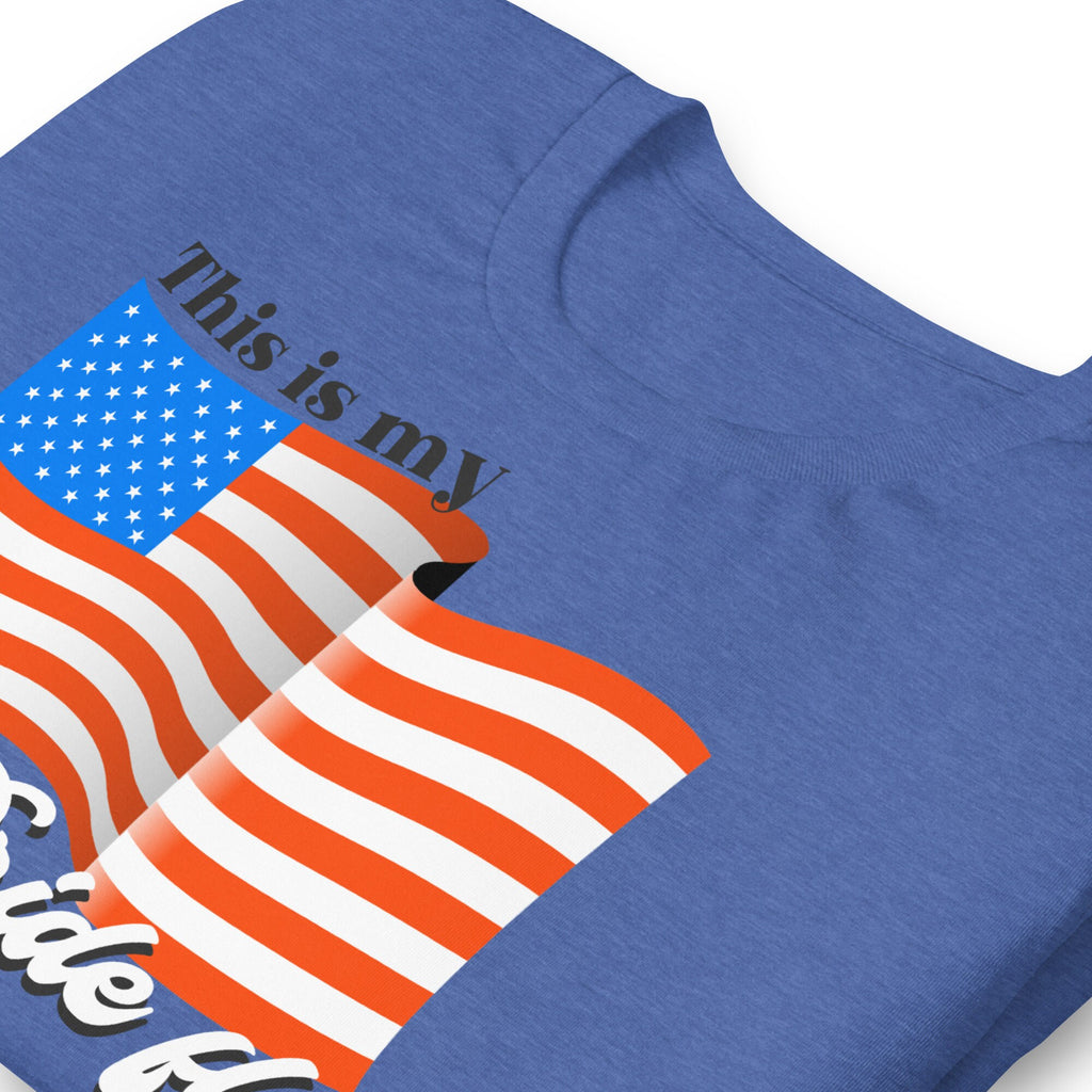 This Is My Pride Flag American Flag Shirt, Conservative Patriot T Shirt, Fourth of July Shirt