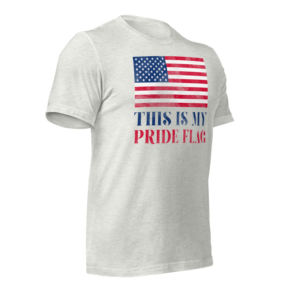 This Is My Pride Flag American Flag T Shirt, Patriotic Conservative Shirt, July 4th Shirt