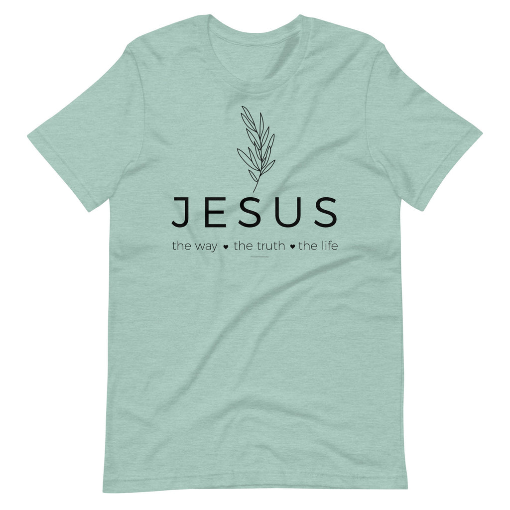 Jesus The Way The Truth The Life Shirt, Christian Shirts for Women