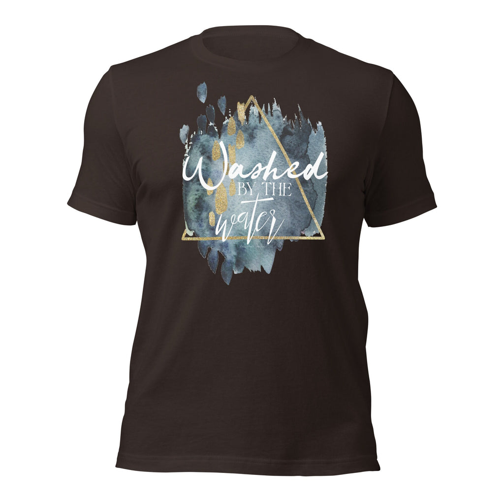 Washed By The Water Shirt, Christian Cross Shirt for Women, Christian Baptism Gift