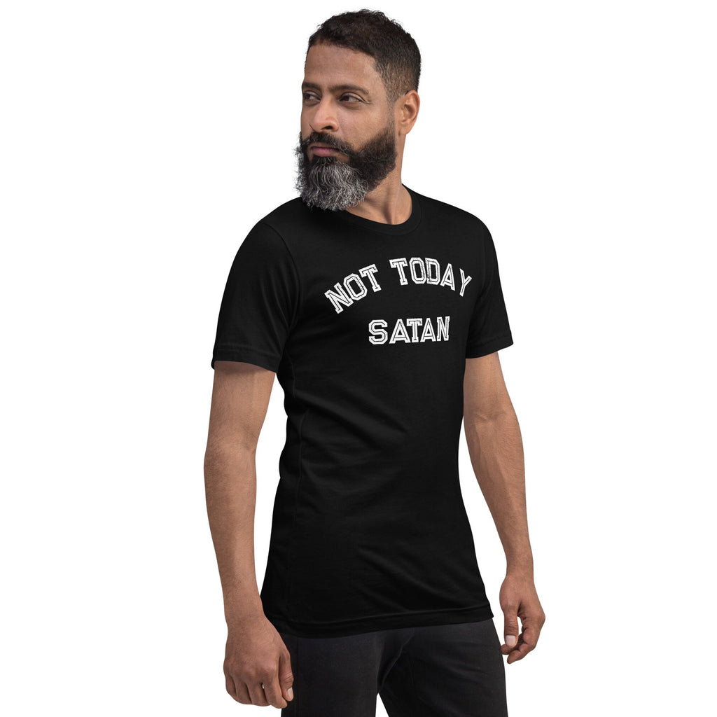 Not Today Satan Shirt, Humorous Christian Shirts, Gifts for Christians