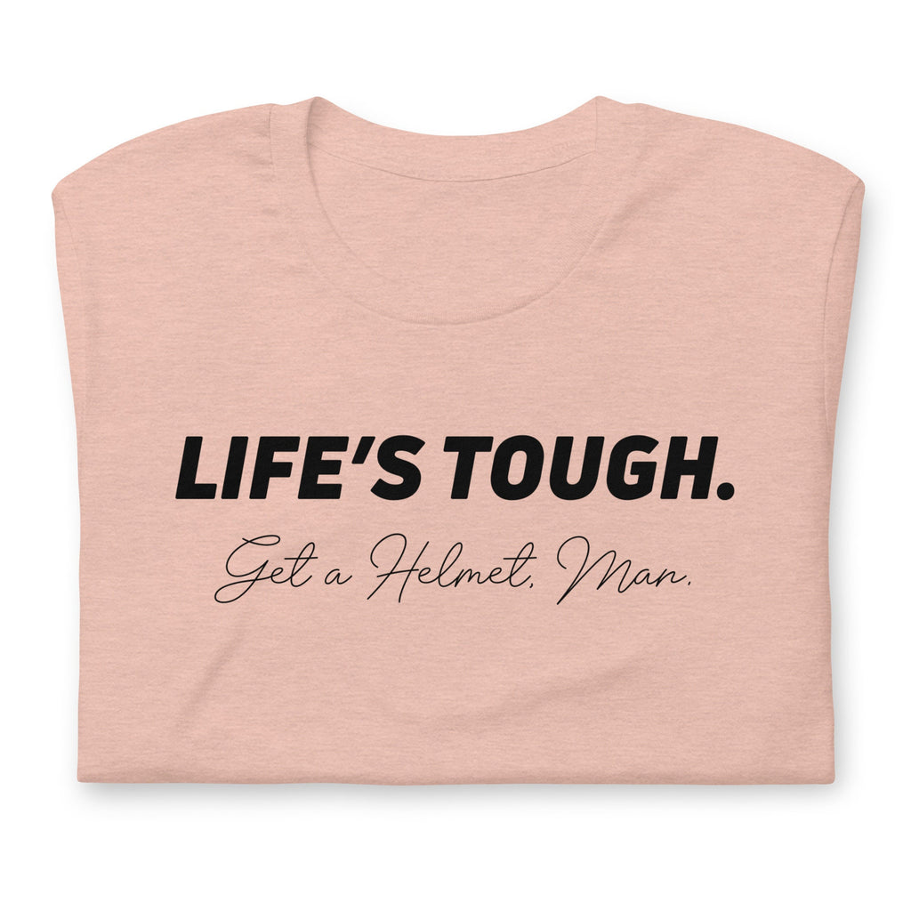 Life’s Tough Get a Helmet Man shirt, Conservative Shirts, Republican Shirts, Funny Political T Shirts