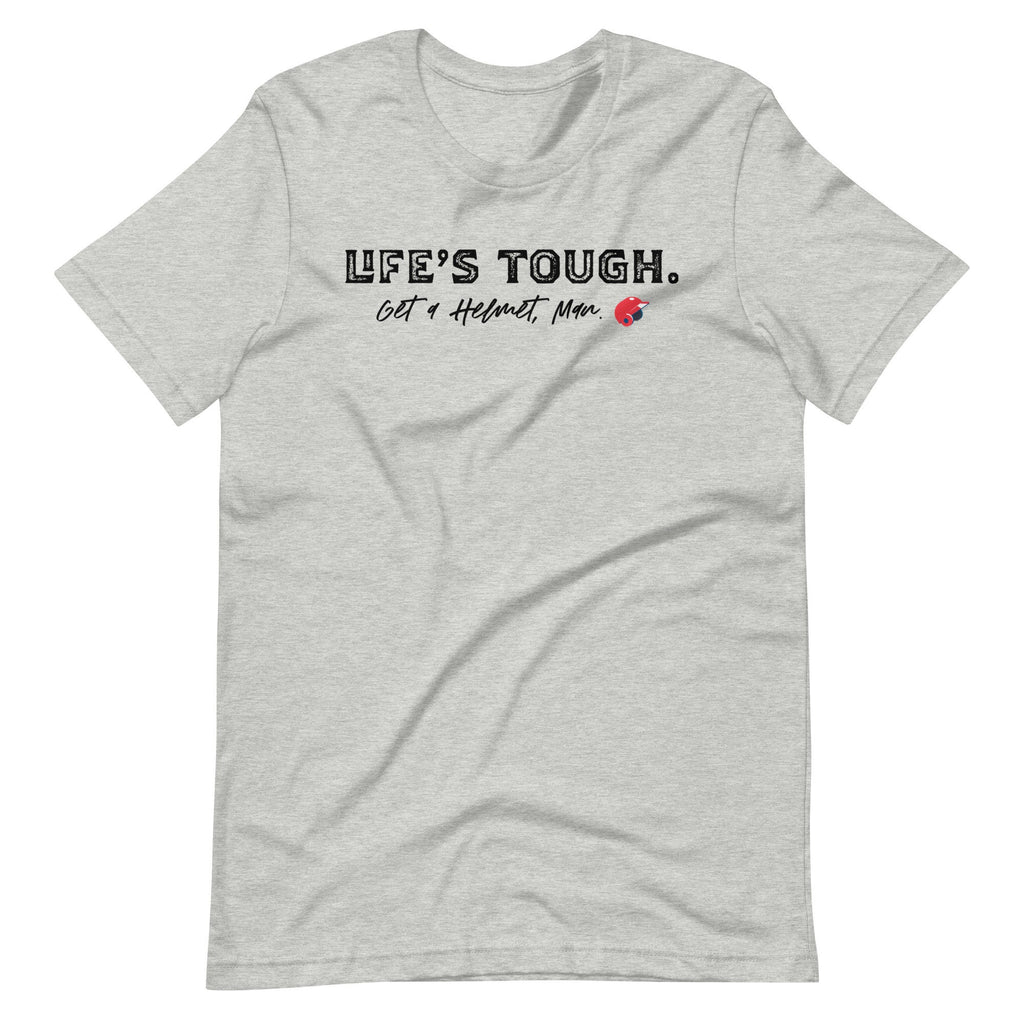 Life’s Tough Get A Helmet Man Shirt, Conservative Shirts, Republican Shirt, Funny Political T Shirt