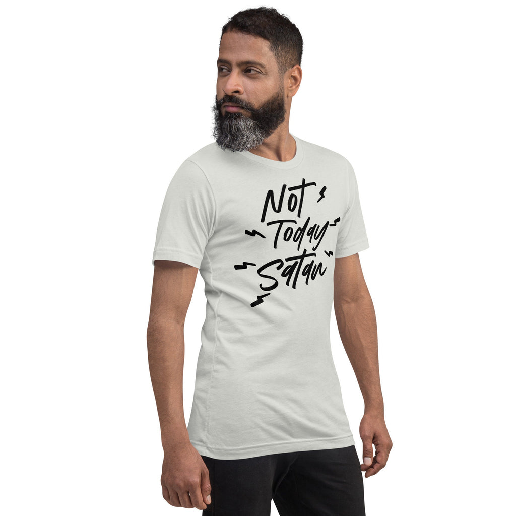 Not Today Satan T Shirt, Funny Christian Shirts