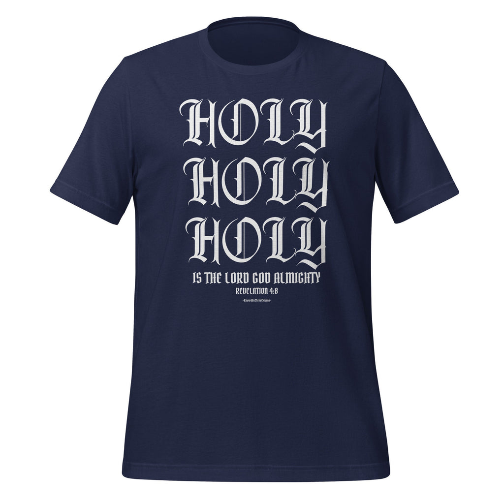 Holy Holy Holy Is The Lord God Almighty Christian Shirt for Men, Christian T Shirts for Him, Bible Verse Church Shirt, Christian Gifts